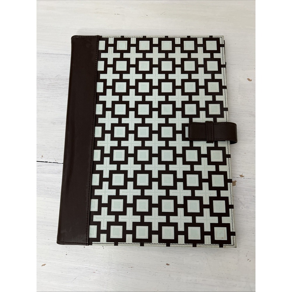 Jonathan Adler For Barnes and Noble Blue Writing Folio Standard Notepad 1721